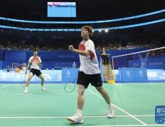 全运会｜刘陽(yáng)/刘毅晋级羽(yǔ)毛球男双决赛