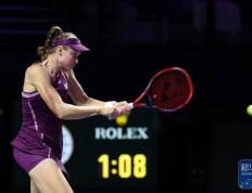 网球丨WTA年(nián)终总决赛：萊(lái)巴金娜胜斯维亚特克