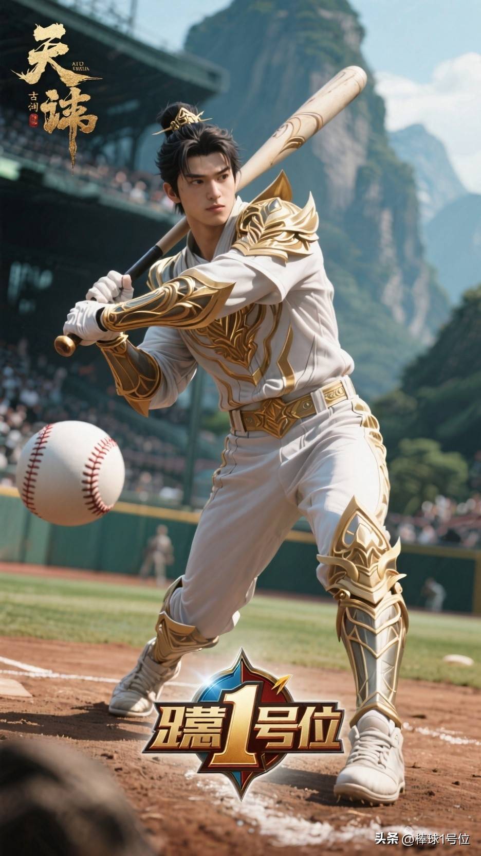 《棒球》MLB美(měi)职棒洋基队·棒球1号位