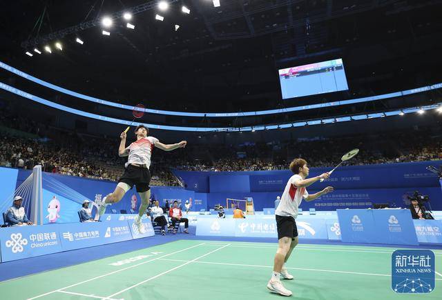 全运会｜刘陽(yáng)/刘毅晋级羽(yǔ)毛球男双决赛