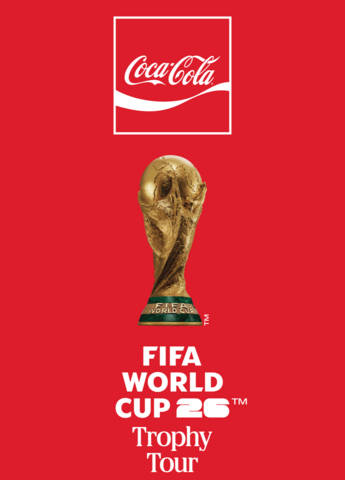 Coca-Cola赞助的FIFA世界盃(bēi)奖盃(bēi)巡回展(zhǎn)將(jiāng)在2026年(nián)FIFA世界盃(bēi)开幕前(qián)开启全球之旅
