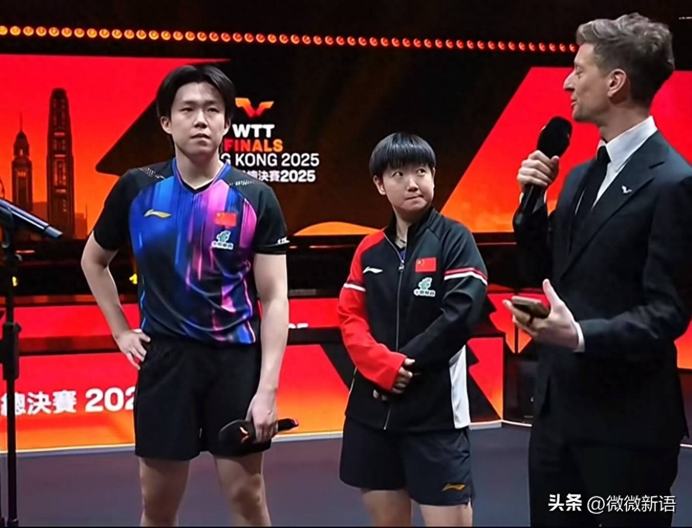 马特解(jiě)说王楚欽(qīn)和松島(dǎo)辉空的(de)比赛，看(kàn)王楚欽(qīn)那么累(lèi)，有点心疼他了